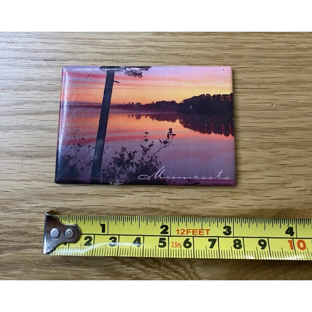 Lot‎ Of 10 State Magnets, Assorted Materials, Assorted Sizes